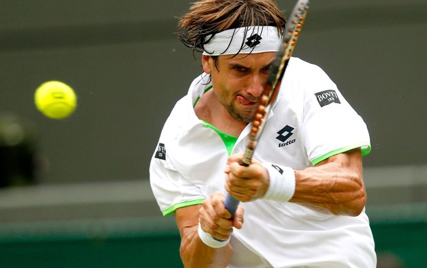 tênis david ferrer Wimbledon (Foto: Agência Reuters)