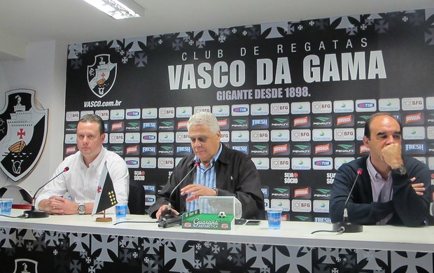 coletiva Vasco (Foto: Gustavo Rotstein)