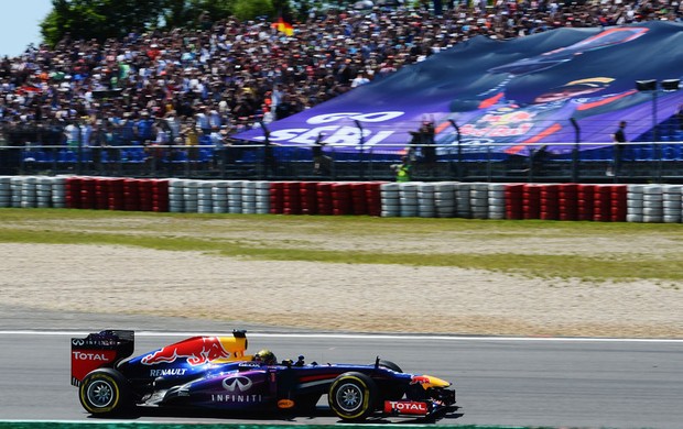 Sebastian vettel rbr gp da alemanha (Foto: Agência Getty Images)