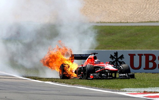 jules bianchi marussia gp da alemanha (Foto: Agência EFE)