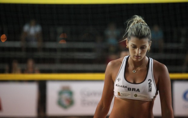 Mari Paraiba volei de praia sul-americano (Foto: Luiz Queiroz/CBV)