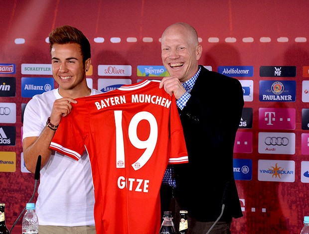 Mario Gotze bayern de munique apresentação (Foto: Reprodução / Facebook)