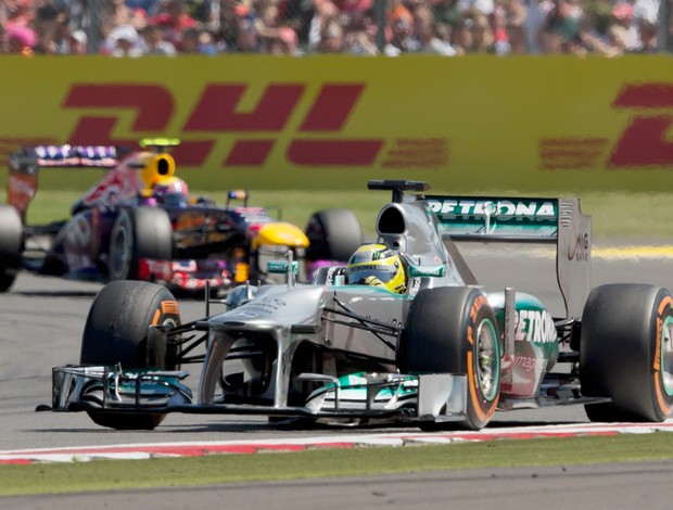 rosberg Silverstone inglaterra formula 1 (Foto: AP)