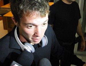 bernard atlético-mg e Newell's old boys na libertadores (Foto: Leonardo Simonini)