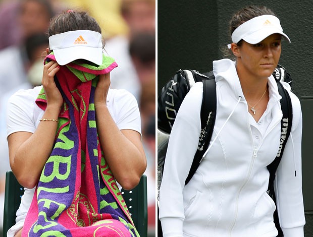 Laura Robson tênis Wimbledon (Foto: Getty Images)