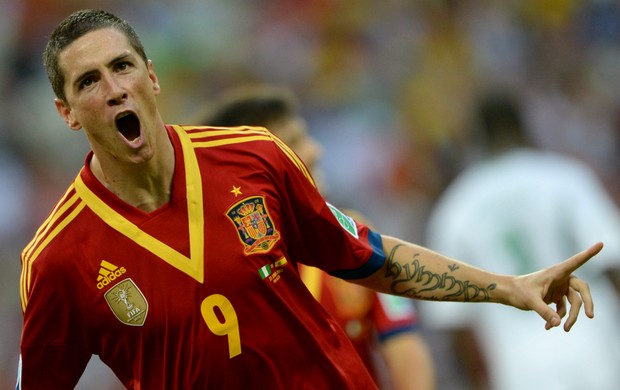 Fernando Torres Espanha (Foto: AFP)