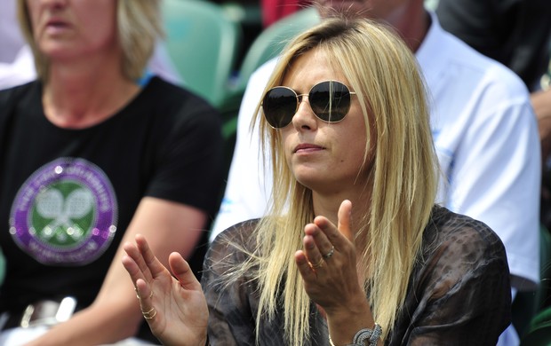 maria sharapova wimbledon tenis jogo dimitrov (Foto: AFP)