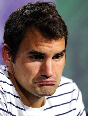 Roger Federer derrota coletiva tênis (Foto: AP)