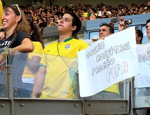 Dia de torcedor Mineirão jogo Brasil Uruguai (Foto: Janir Júnior)