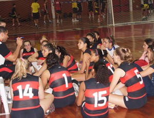 Flamengo vôlei infantil (Foto: Flávio Dilascio)