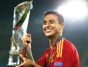 Thiago Alcantara, Espanha, Euro sub-21 (Foto: Getty Images)