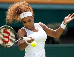 Serena Williams tênis contra  Mandy Minella Wimbledon (Foto: AP)