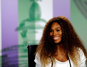 tênis serena williams coletiva Wimbledon (Foto: Agência Reuters)