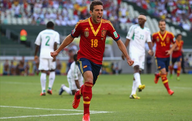 jordi alba espanha x nigeria (Foto: Getty Images)