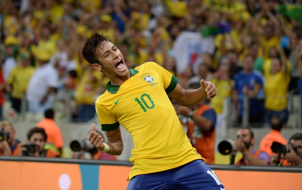 Neymar, Brasil x México (Foto: André Durão)