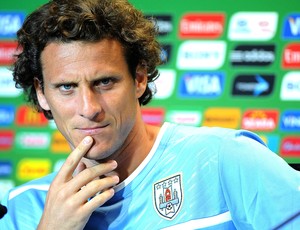 Forlán coletiva Uruguai (Foto: EFE)