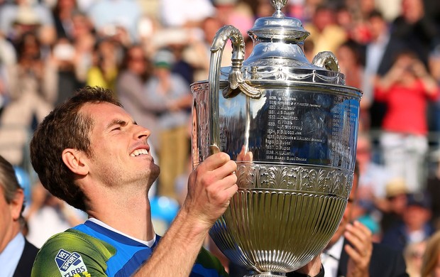 Tenis ATP Queens - Andy Murray taça (Foto: Getty Images)