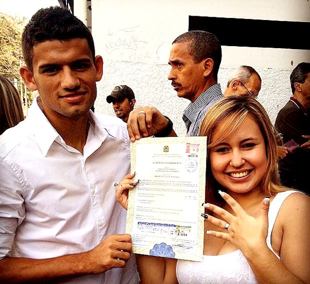 Jadson casamento certidão (Foto: Divulgação / Arquivo Pessoal)