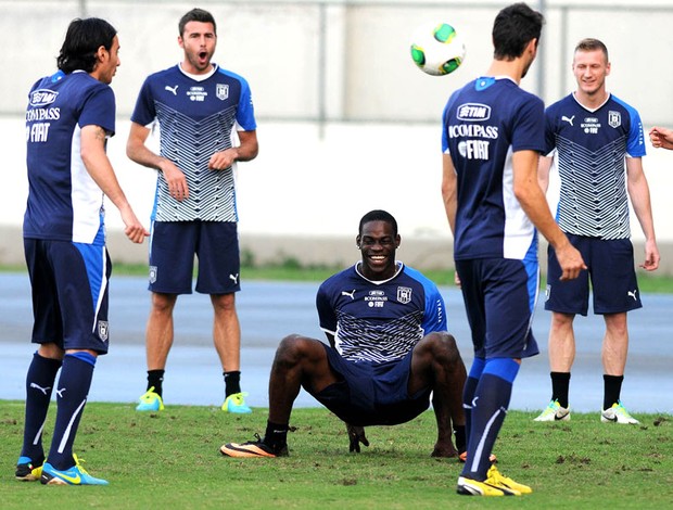 Treino Itália (Foto: Andre Durão)