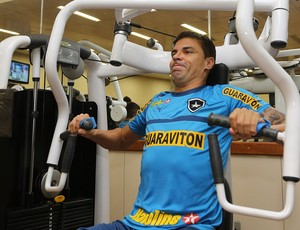 Bolivar botafogo treino (Foto: Satiro Sodré / Divulgação)