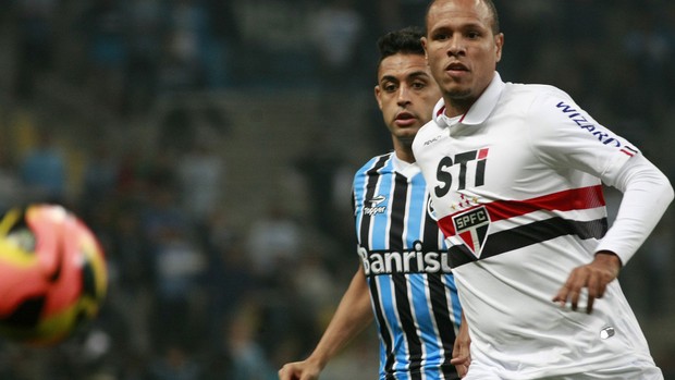 luis fabiano werley grêmio são paulo arena brasileirão (Foto: Wesley Santos/Agência PressDigital)