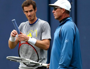 Tênis andy murray treino Queen's club Ivan lendl (Foto: Agência Reuters)