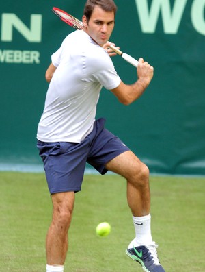 Roger Federer Halle tênis (Foto: AFP)