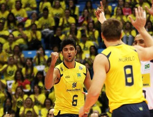 vôlei leandro vissoto mutilo serginho brasil porto rico (Foto: divulgação / FIVB)