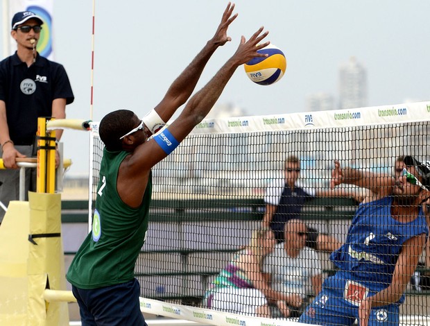 vôlei de praia Evandro Haia (Foto: FIVB)