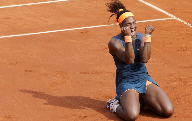 serena williams campeã roland garros tenis final (Foto: Reuters)