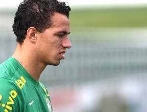 Leandro Damião treino seleção brasileira (Foto: Mowa Press)