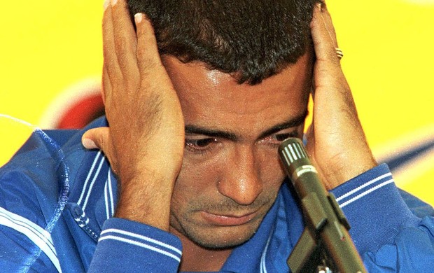 Romário cortado Copa 1998 Seleção (Foto: Cezar Loureiro / Agência O Globo)