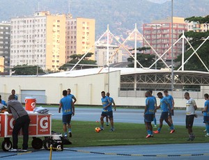 jogadores treino Botafogo (Foto: Fred Huber)