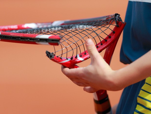 tênis raquete Stanislas Wawrinka roland garros (Foto: Agência Reuters)