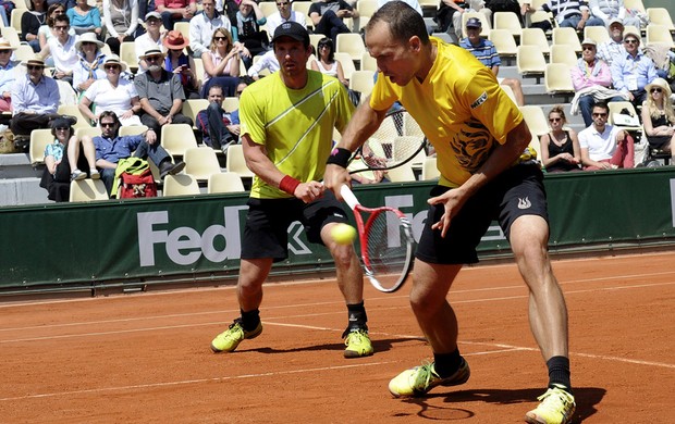 Tênis Bruno Soares e Peya Roland garros (Foto: Agência EFE)