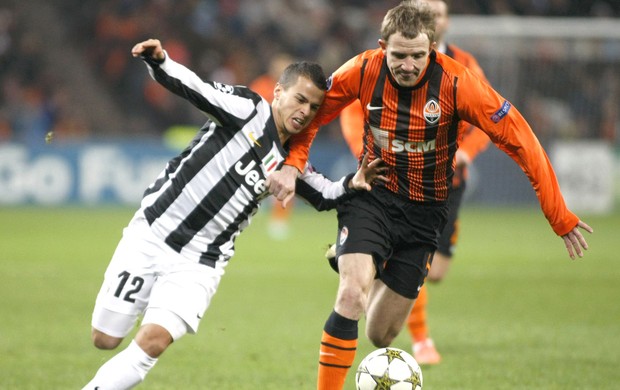 Kucher e Giovinco, Shakhtar Donetsk e Juventus (Foto: Agência Reuters)