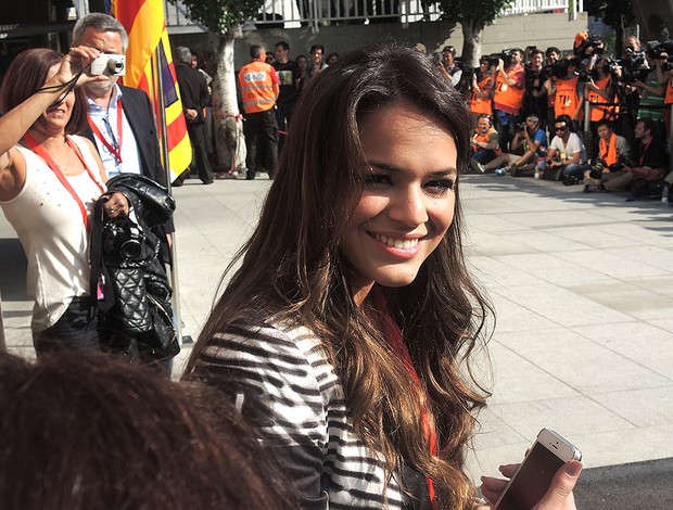 Bruna Marquezine apresentação Neymar (Foto: Marcelo Hazan)