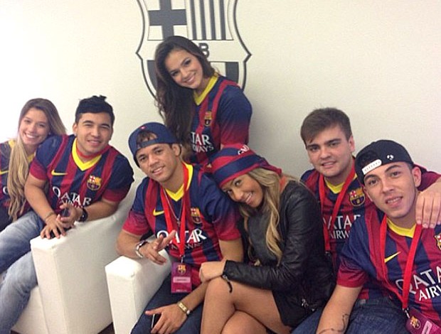 Marquezine camisa Barcelona (Foto: Reprodução / Instagram)