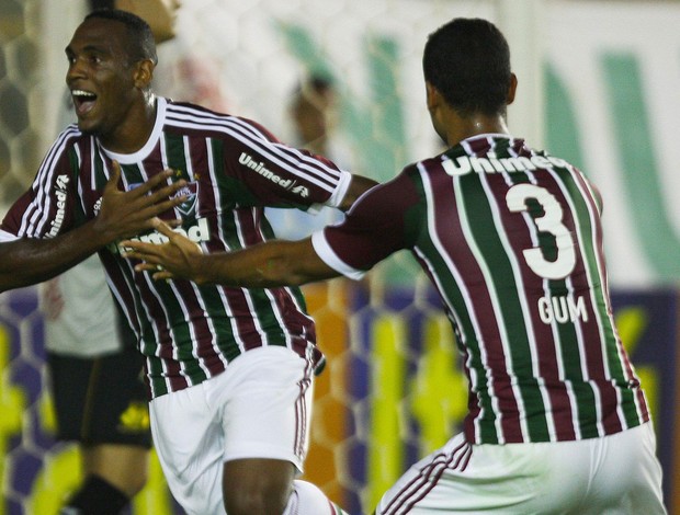 Digão e Gum, Fluminense x Criciuma (Foto: Agência Photocamera)