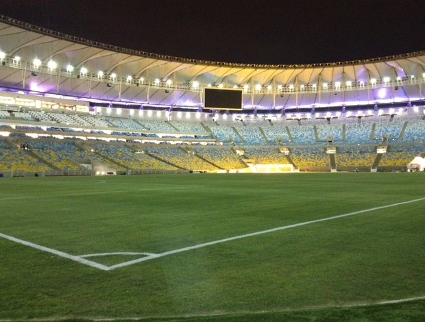 Maracanã após Brasil x Inglaterra (Foto: Thiago Correia)