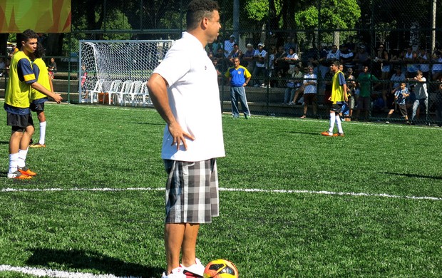 Ronaldo no Aterro do Flamengo (Foto: Cíntia Barlem)