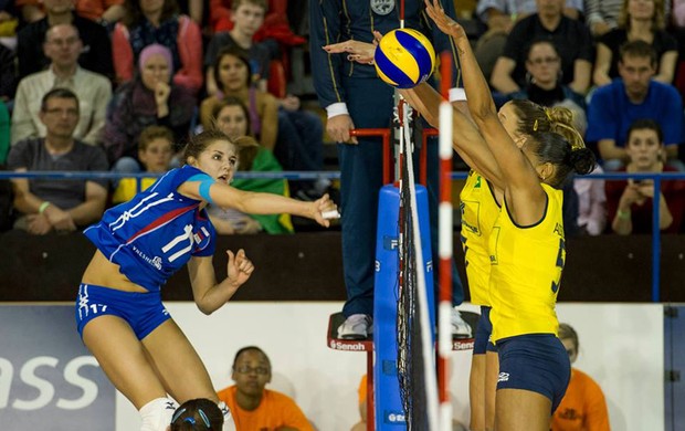 russia x volei Montreaux Volley Masters  (Foto: Divulgação/Montreaux Volley Masters )