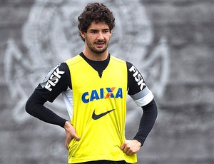 Pato treino Corinthians (Foto: Daniel Augusto Jr. / Ag. Corinthians)