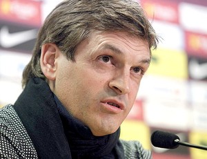 Tito Vilanova coletiva Barcelona (Foto: EFE)