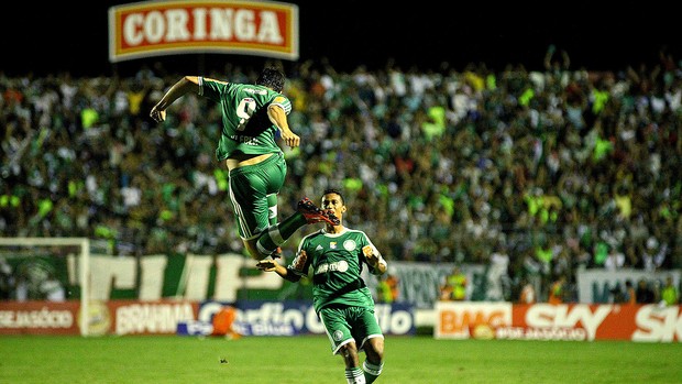 Kleber comemoração Palmeiras jogo ASA (Foto: Itawi Albuquerque / Futura Press)