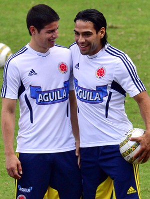 James Rodríguez Falcao García Colômbia (Foto: AFP)