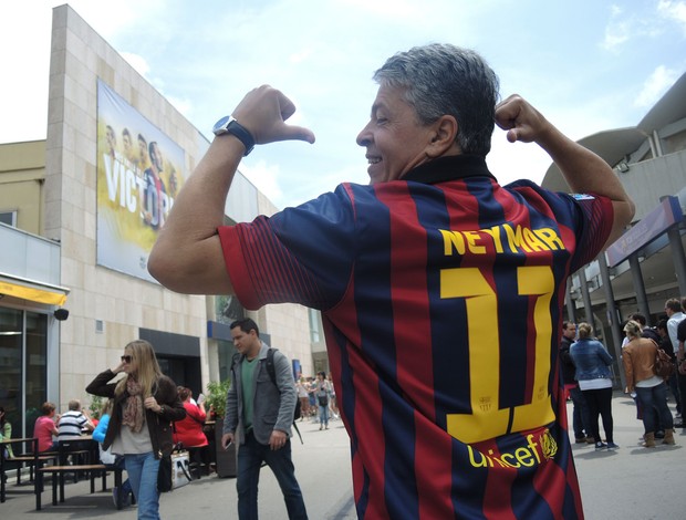 neymar barcelona camisa (Foto: Cassio Barco)