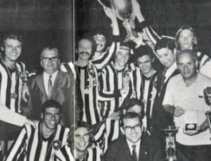 Botafogo campeão brasileiro em 1971 vôlei  (Foto: BFR)