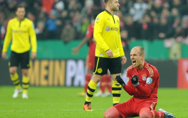 Robben Bayern Borussia (Foto: AFP)