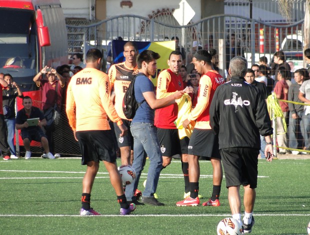 Ronaldinho Gaúcho, Atlético-MG, treino, Tijuana (Foto: Léo Simonini / Globoesporte.com)